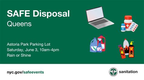 nyc e waste recycling events|SAFE Disposal Events SPRING 2023 .